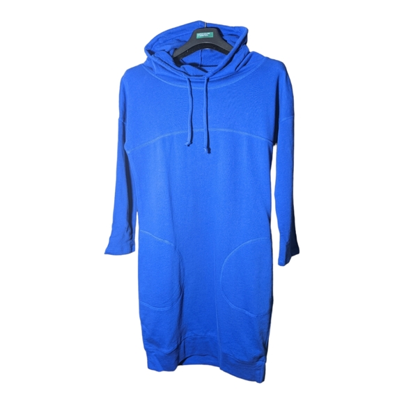 Hoodie like cotton dress from Benetton